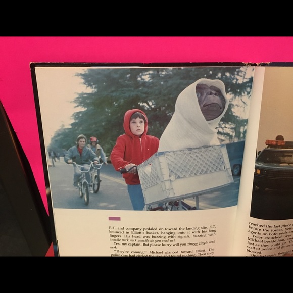 E.T. Extra Terrestrial Storybook 1982 1st Printing - Picture 13 of 16